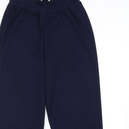 Preloved Daxon Womens Blue   Capri Trousers Size 14 L25 in - Detail