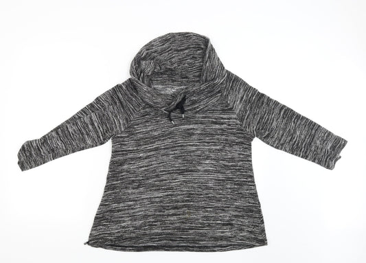 Peacocks Mens Grey   Pullover Hoodie Size M