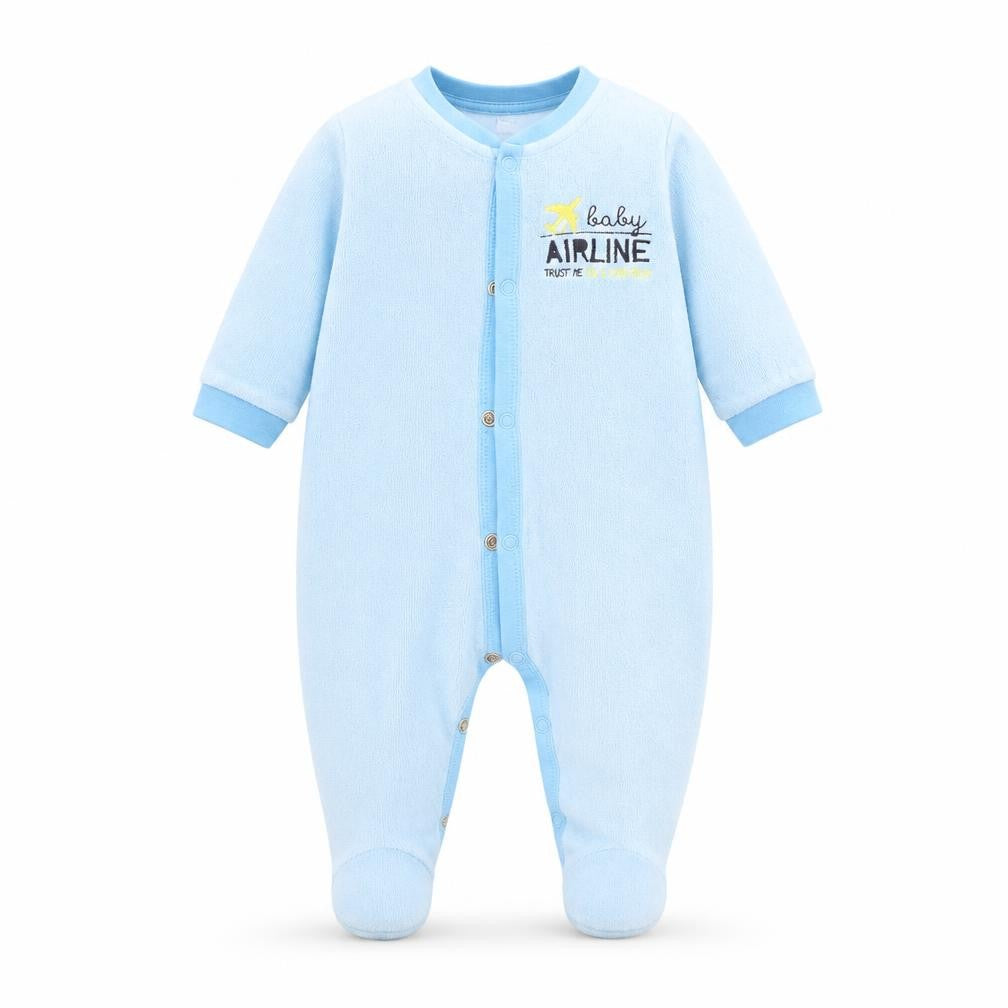 Lupilu Boys Blue   Babygrow One-Piece Size 0-3 Months