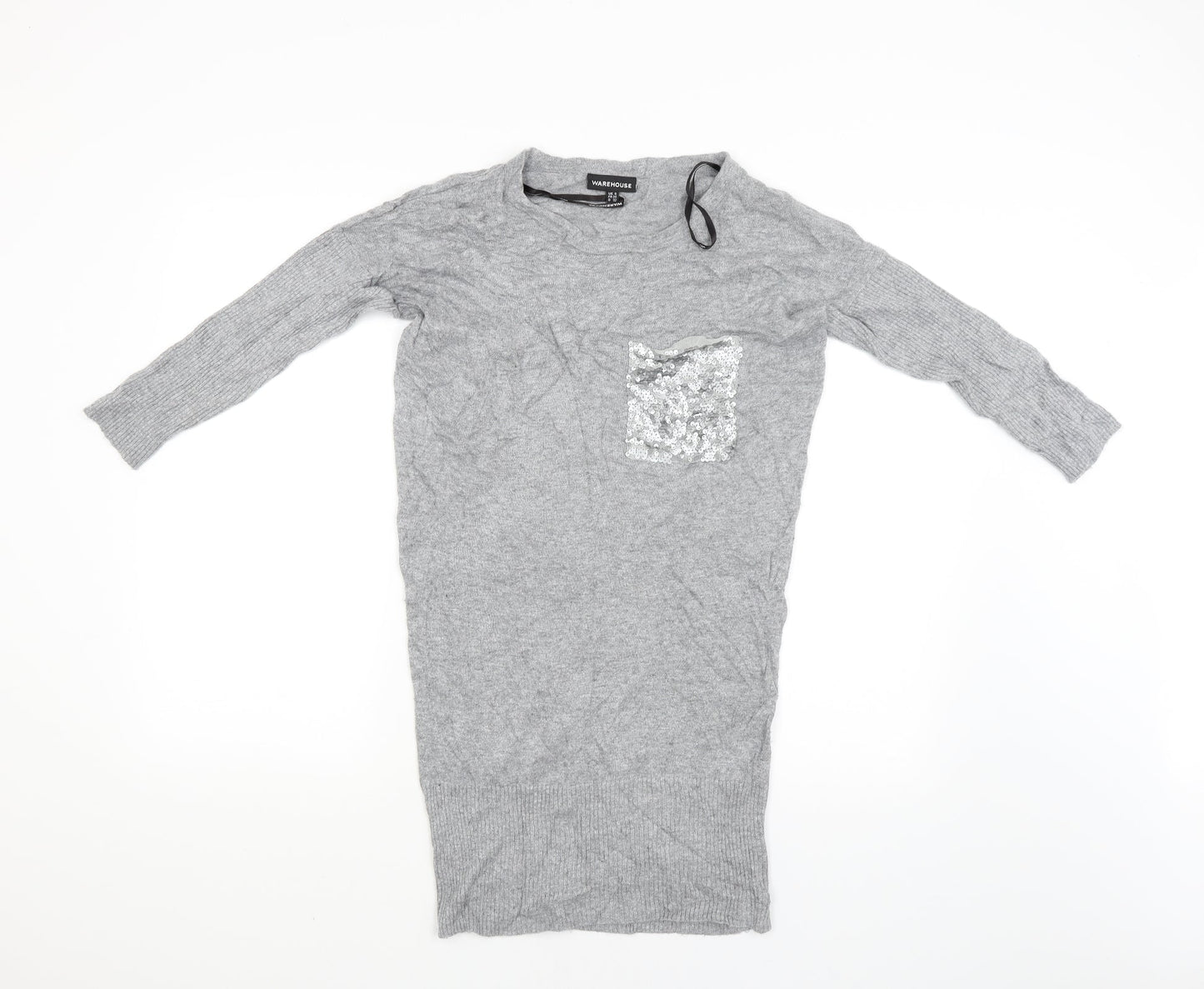 Wearhouse Womens Grey   Pullover Jumper Size 6