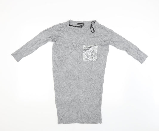 Wearhouse Womens Grey   Pullover Jumper Size 6