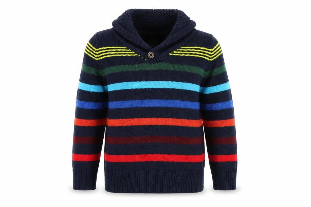 Gap Womens Blue Striped  Pullover Jumper Size M