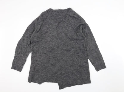H&M Womens Grey   Jacket Coatigan Size M