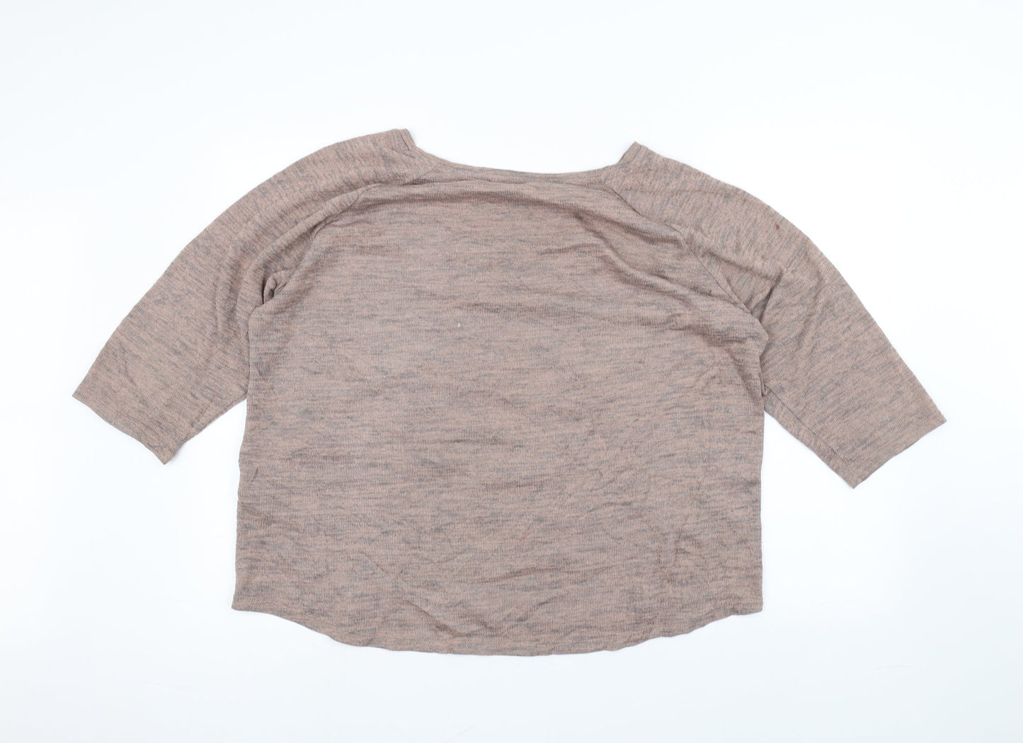 F&F Womens Brown   Pullover Jumper Size 16