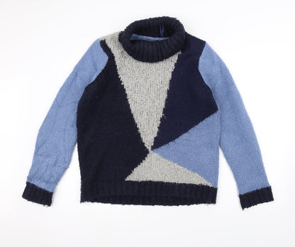 M&Co Womens Blue   Pullover Jumper Size 14