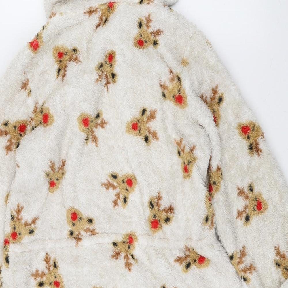 Marks and Spencer Womens White  Knit Jacket  Size 10