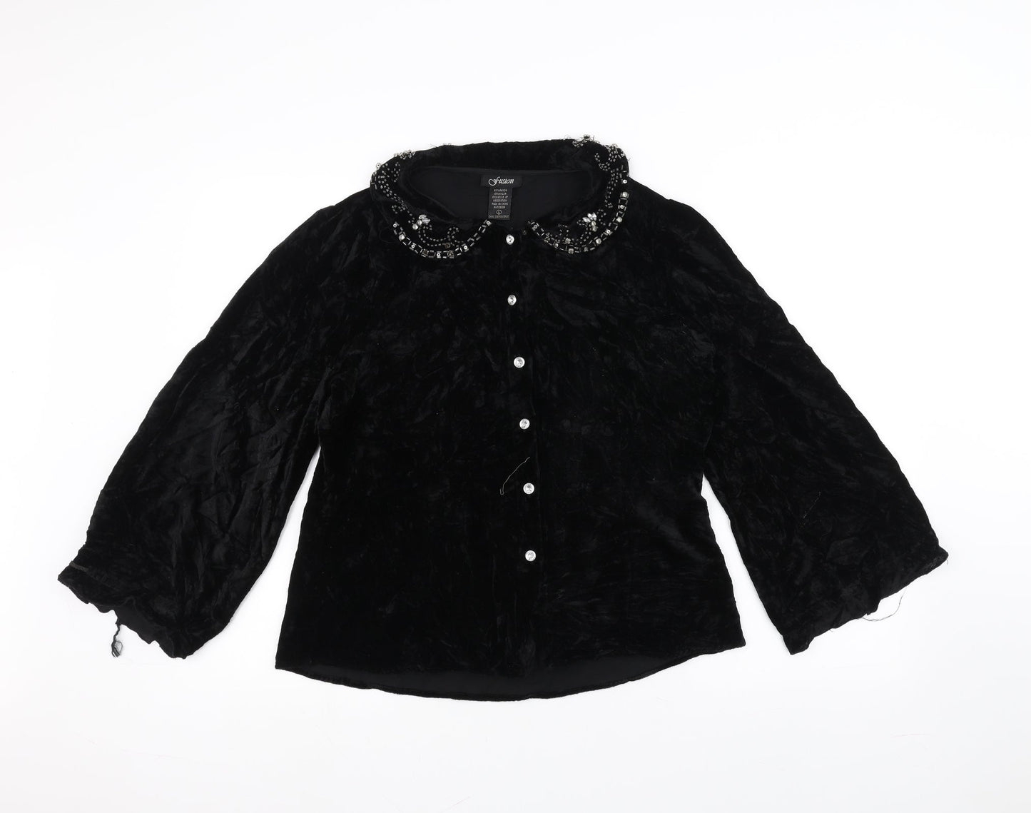 Fusion Womens Black   Jacket  Size L