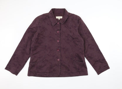 EWM Womens Purple   Jacket  Size 16