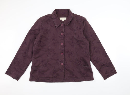 EWM Womens Purple   Jacket  Size 16
