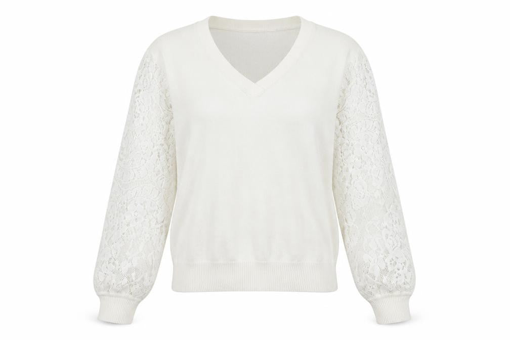 Cotton Traders Womens White   Pullover Jumper Size 12