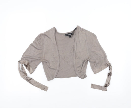 Warehouse Womens Brown   Cardigan Jumper Size 6