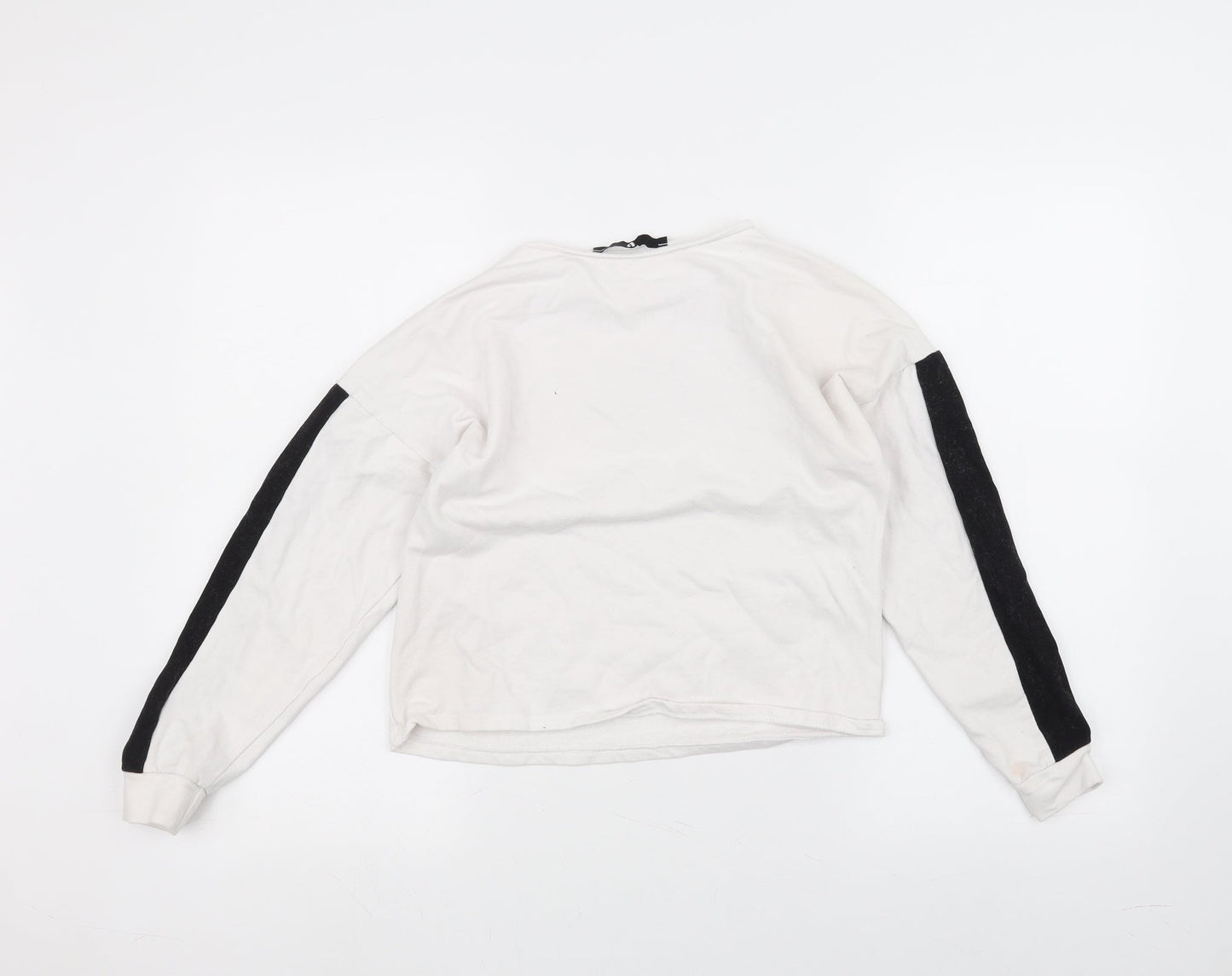 Very Girls White   Pullover Jumper Size 11 Years