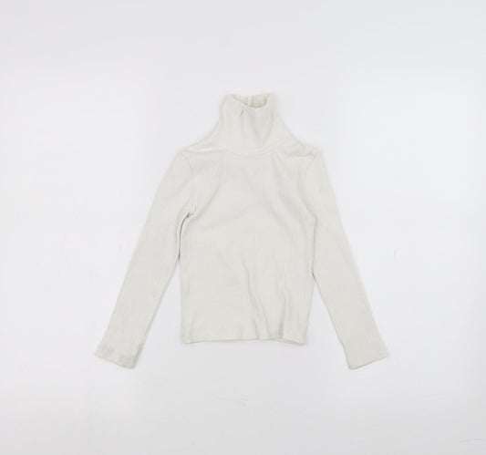 Primark Girls White   Basic T-Shirt Size 3-4 Years