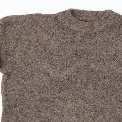 Fire Womens Beige   Pullover Jumper Size S  - pockets