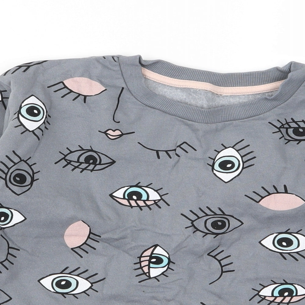 Preworn Womens Grey   Pullover Jumper Size S  - eye