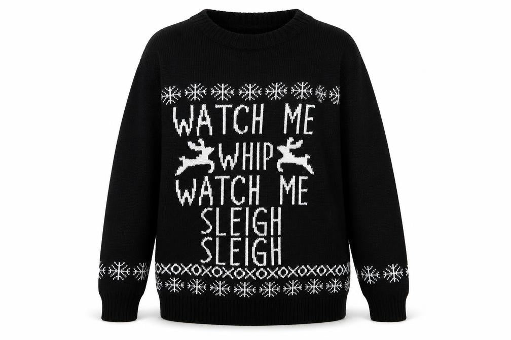 In the Style Womens Black   Pullover Jumper Size M