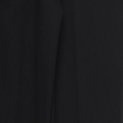 Preworn Womens Black   Trousers  Size 10 L30 in