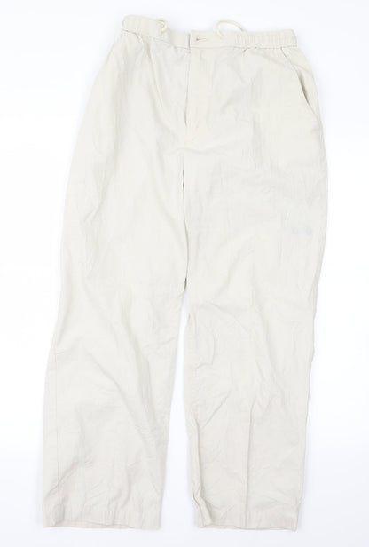 St Michael Womens Beige Trousers Size 10 L27 in