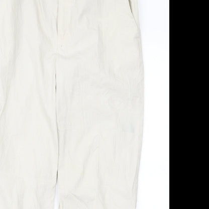St Michael Womens Beige Trousers Size 10 L27 in