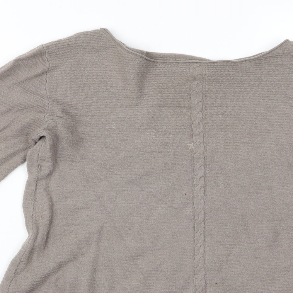 Preworn Womens Beige   Pullover Jumper Size M