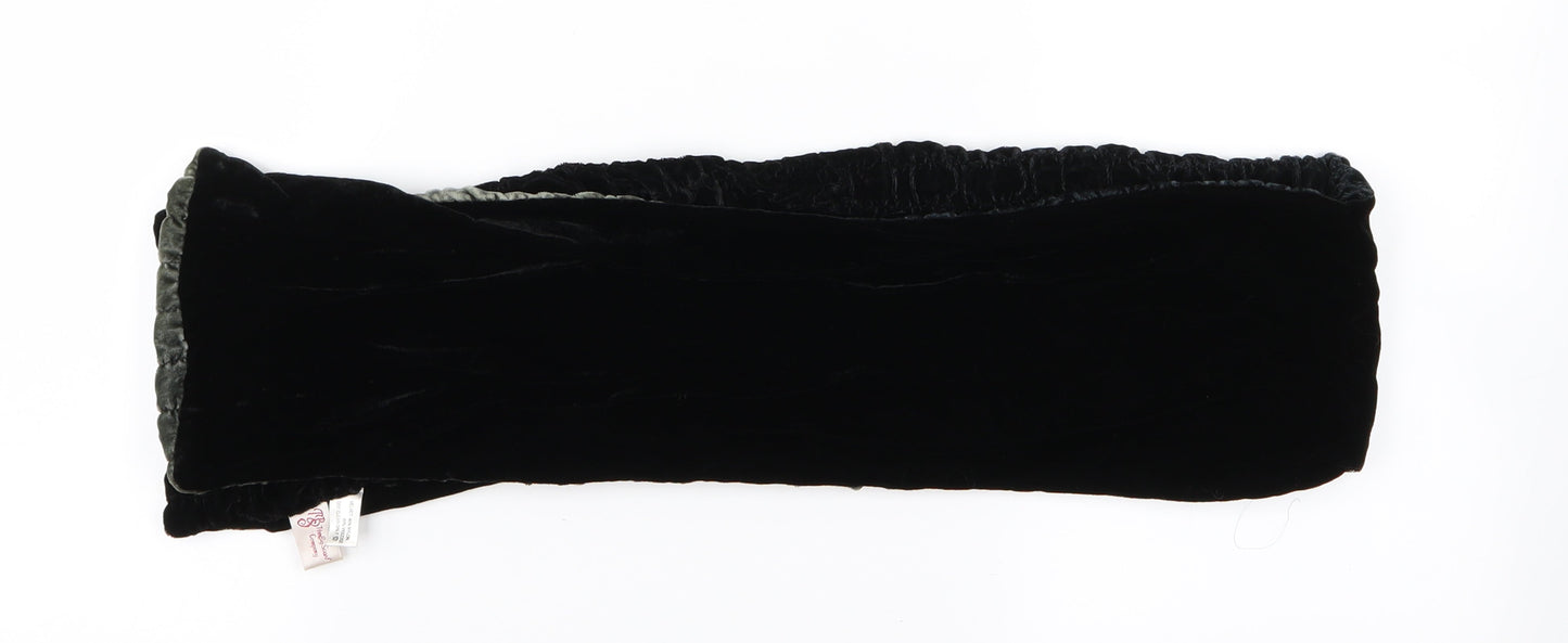 Preworn Womens Black    Scarf