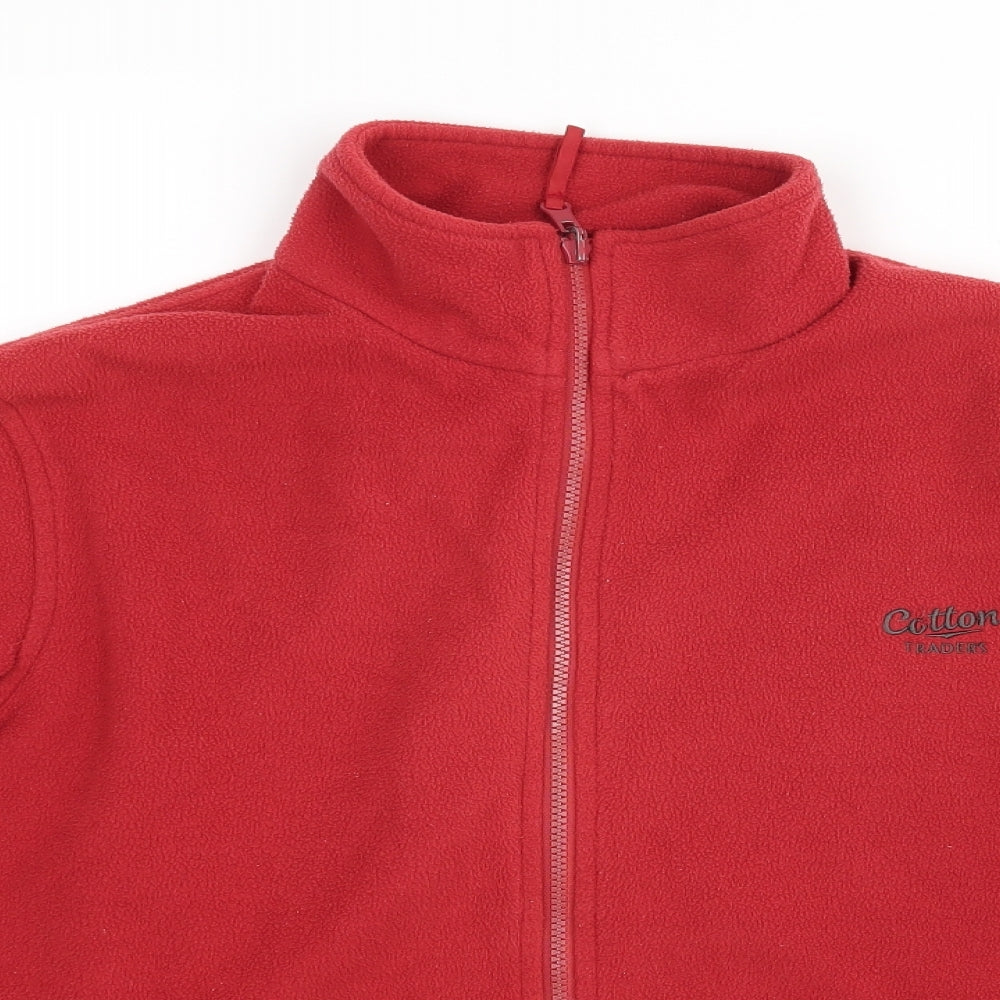 Cotton Mens Red   Jacket  Size S