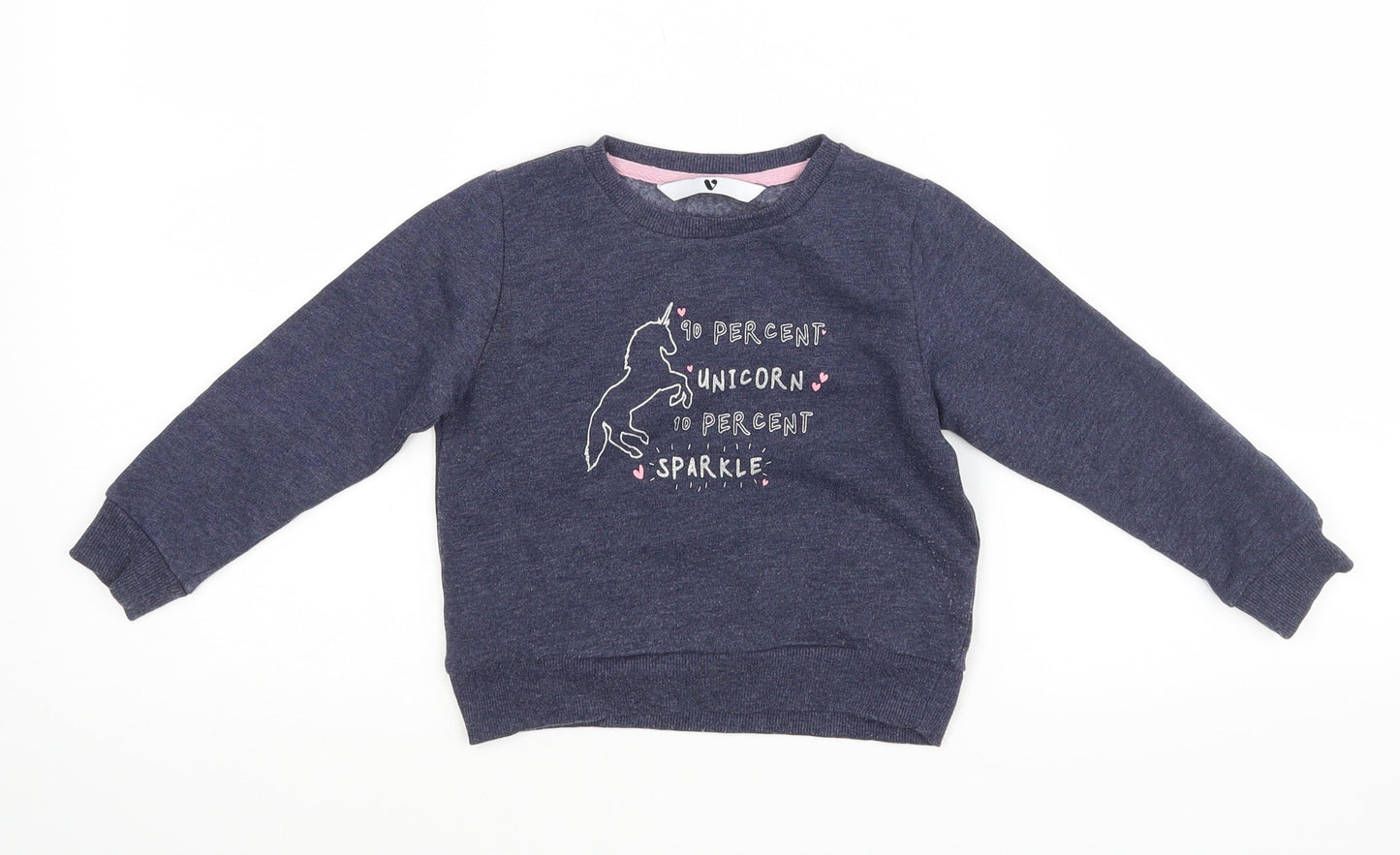 Very Boys Blue   Pullover Jumper Size 2-3 Years