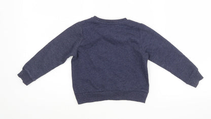 Very Boys Blue   Pullover Jumper Size 2-3 Years