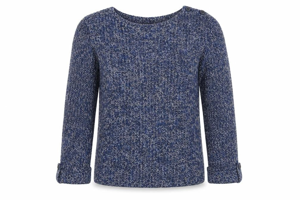 Monoprix kids Girls Blue   Pullover Jumper Size 12 Years