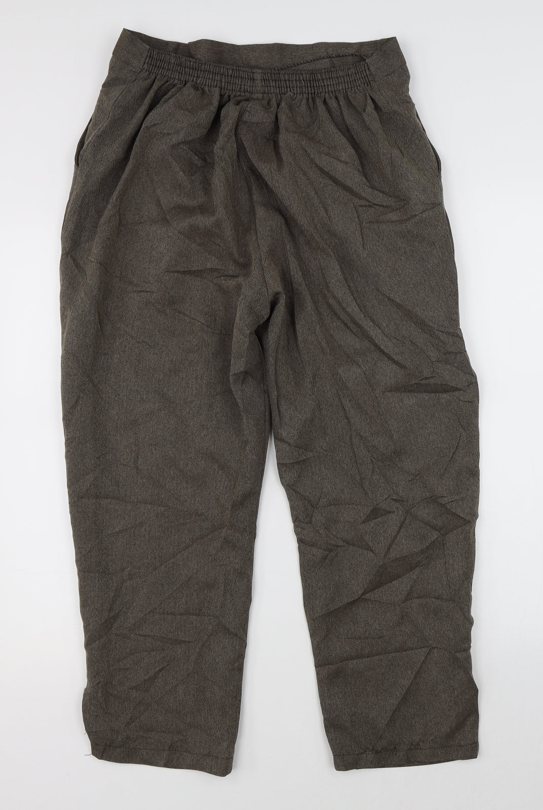 Preworn Womens Brown   Trousers  Size S L23 in