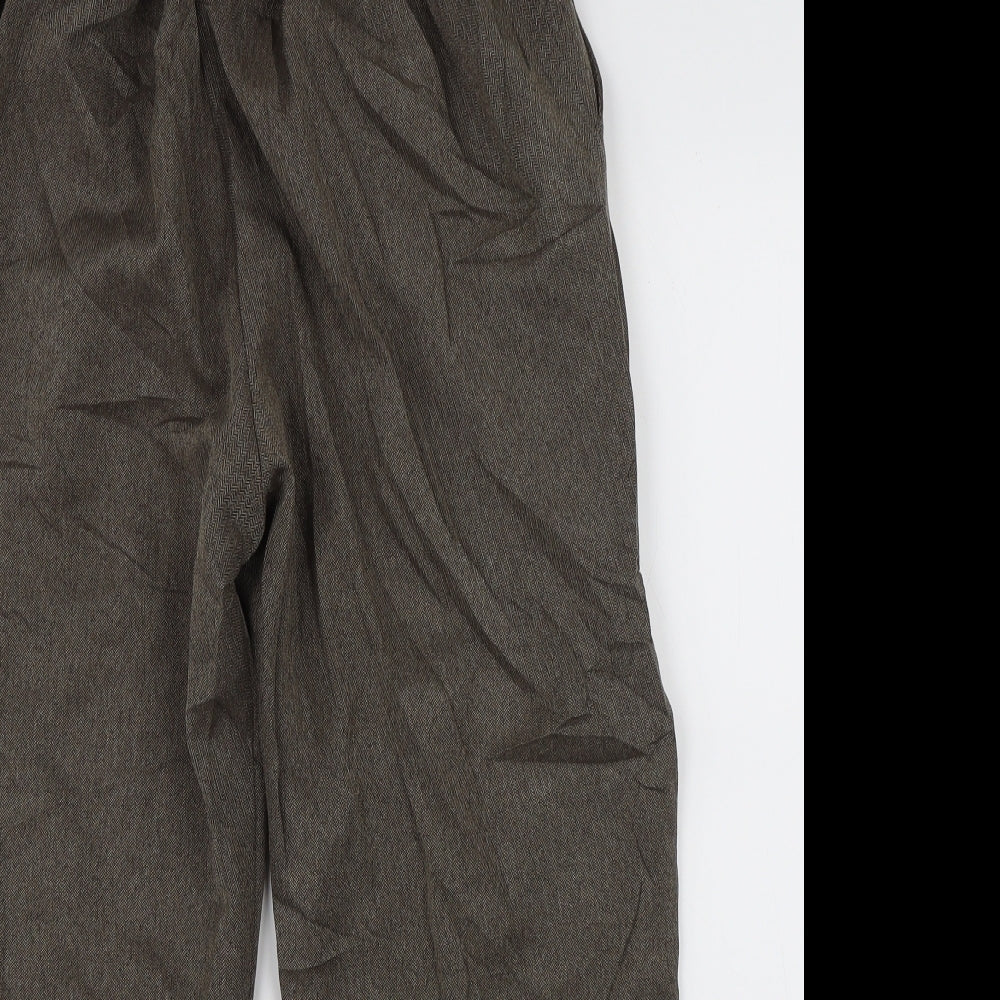Preworn Womens Brown   Trousers  Size S L23 in