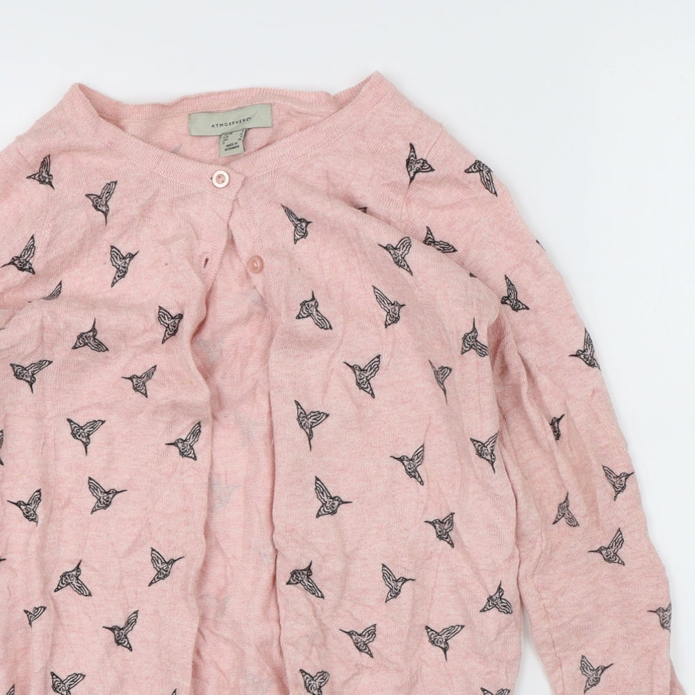 Atmosphere Womens Pink   Cape Jumper Size 4