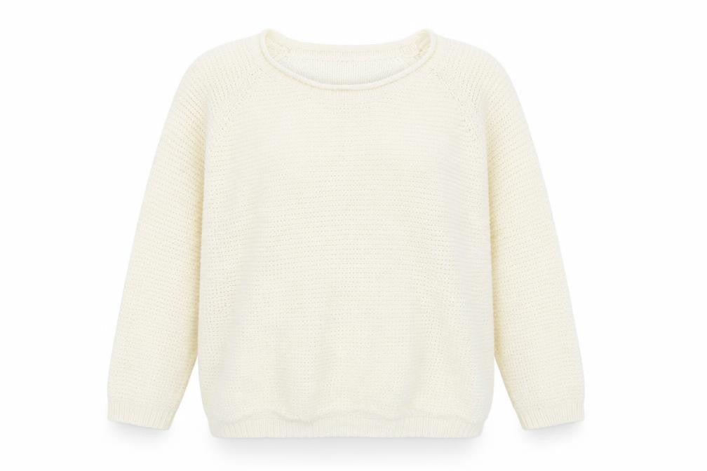 EWM Womens White   Pullover Jumper Size L