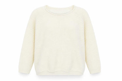 EWM Womens White   Pullover Jumper Size L