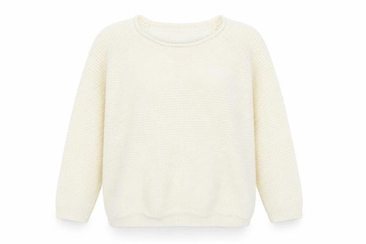EWM Womens White   Pullover Jumper Size L
