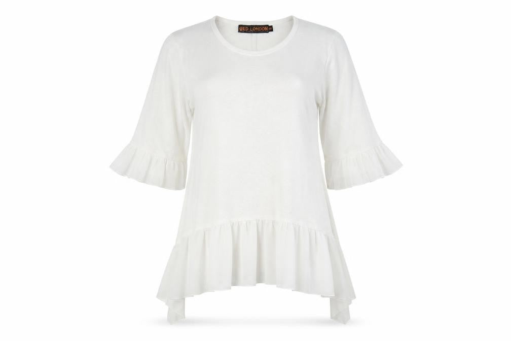 QED London Womens White   Shift  Size M