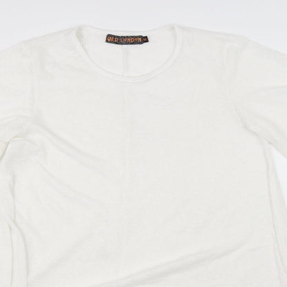 QED London Womens White   Shift  Size M