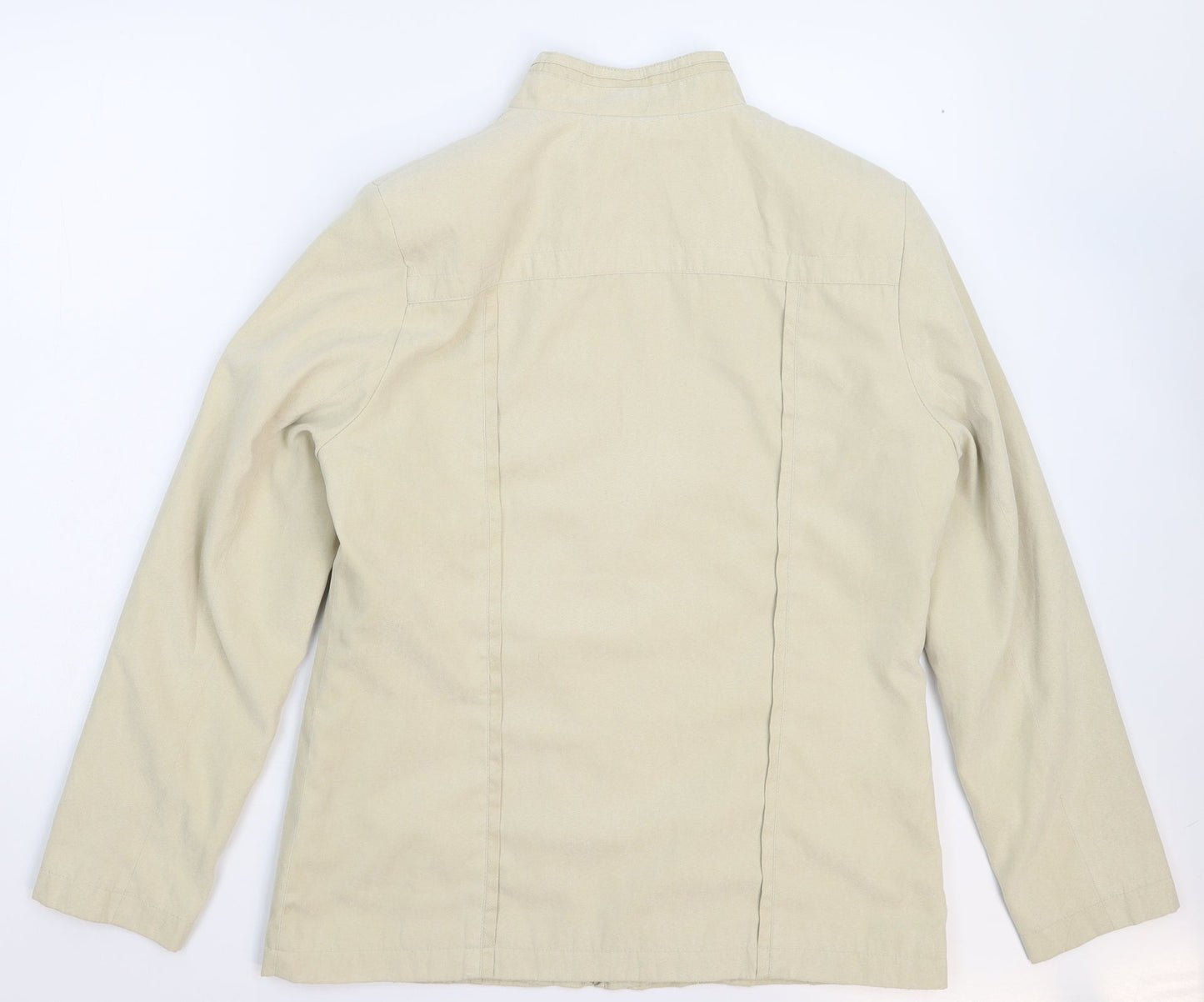 EWM Womens Beige   Jacket Blazer Size 12