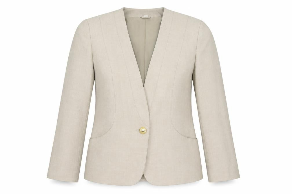 Miss Smith Womens Grey   Jacket Blazer Size 14