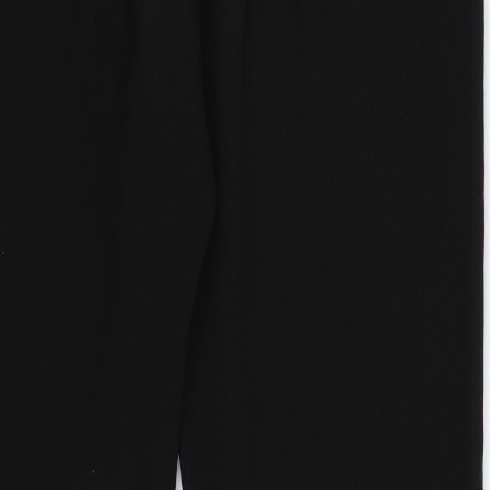 Preworn Womens Black   Capri Leggings Size 30 in L27 in