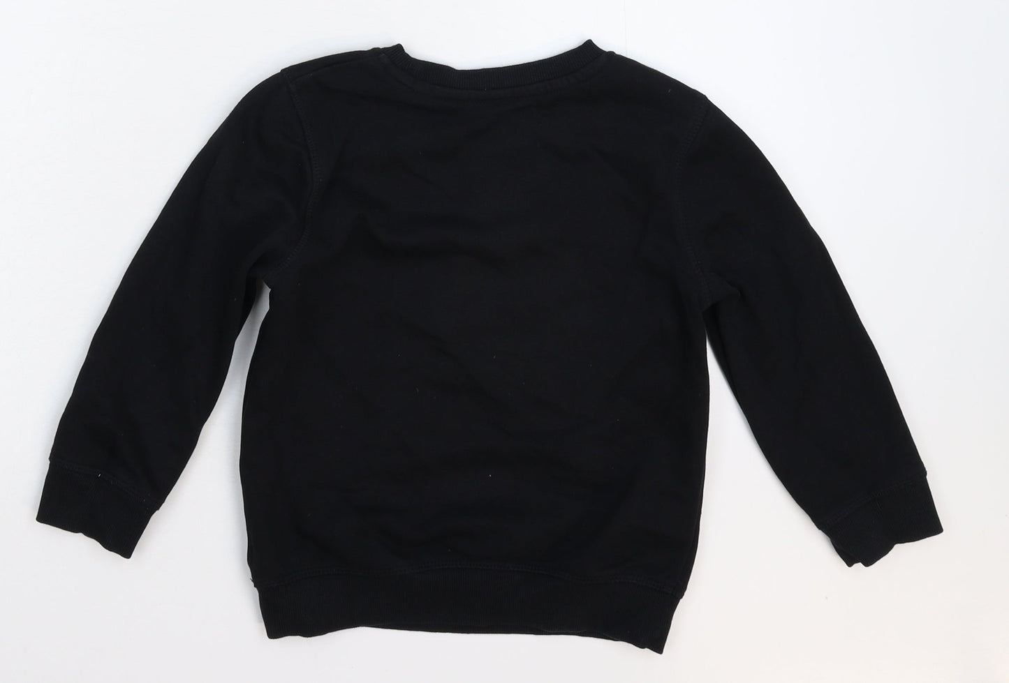 George Boys Black   Pullover Sweatshirt Size 5-6 Years