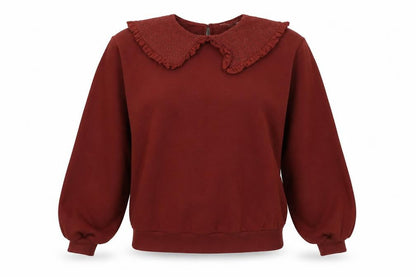 George Womens Brown   Pullover Sweatshirt Size S