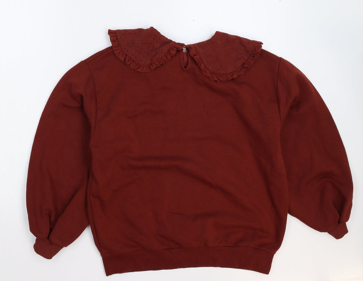 George Womens Brown   Pullover Sweatshirt Size S