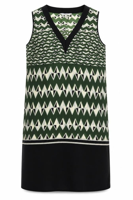 Next Womens Multicoloured Geometric  Sheath  Size 8