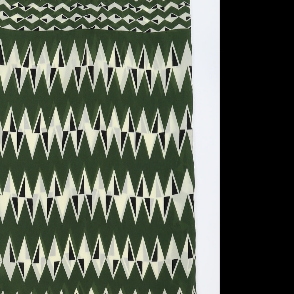 NEXT Womens Multicoloured Geometric  Sheath  Size 8