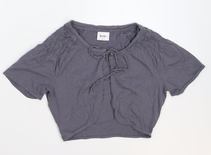 Next Womens Grey   Cardigan Jumper Size 8