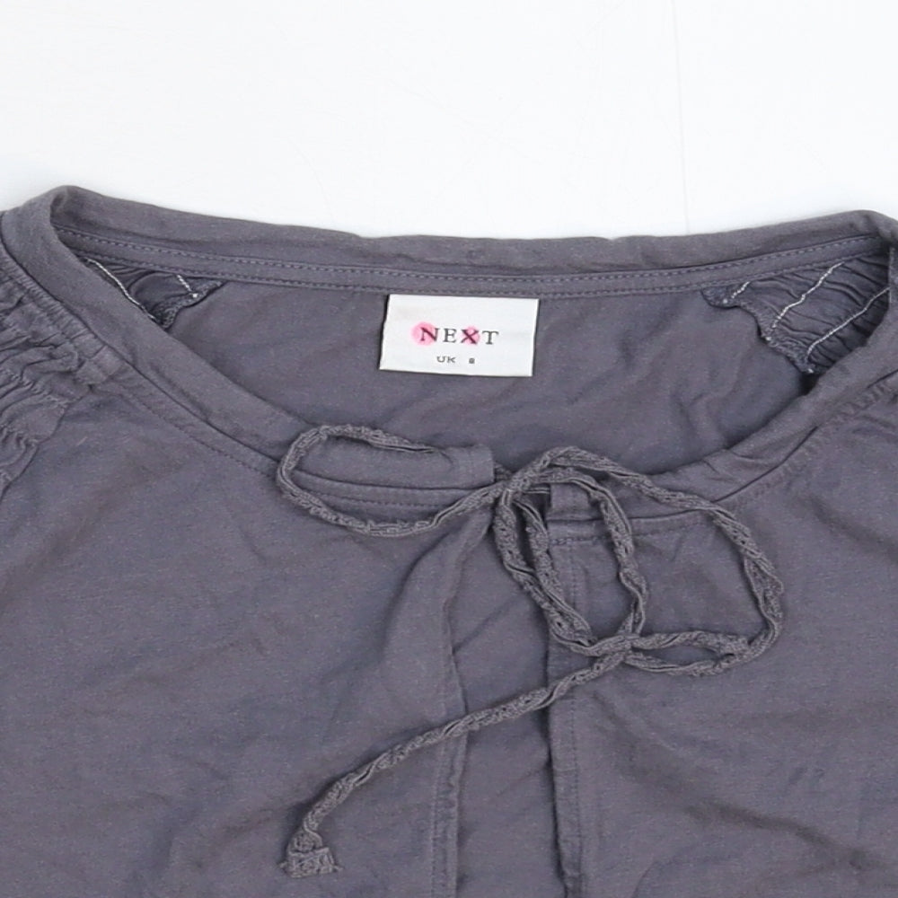 NEXT Womens Grey   Cardigan Jumper Size 8