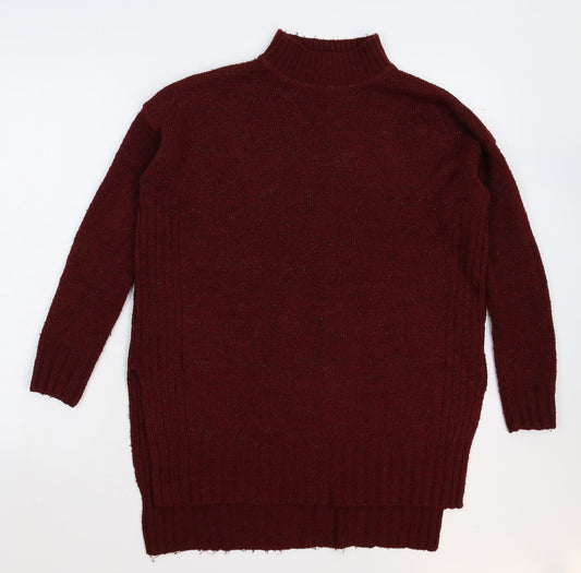 New Look Womens Brown  Knit Pullover Jumper Size 8  - Oversized