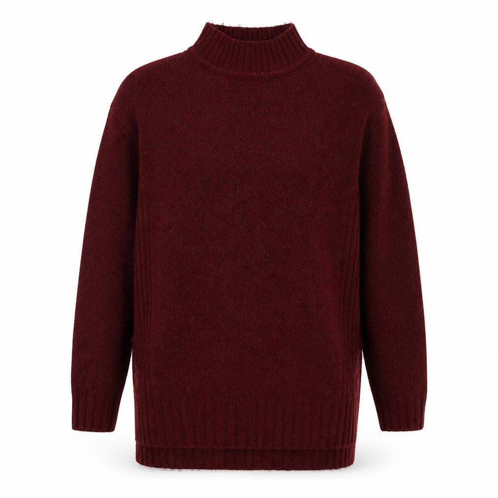 New Look Womens Brown  Knit Pullover Jumper Size 8  - Oversized