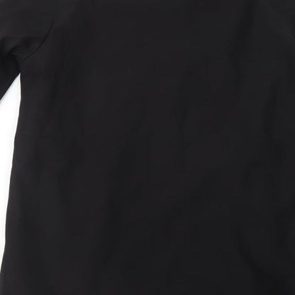 Brand and care label for NuAge women’s black jacket, size UK 12